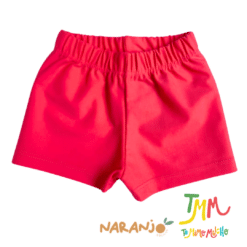 Short con Proteccion UV50 Naranjo Coral Beba