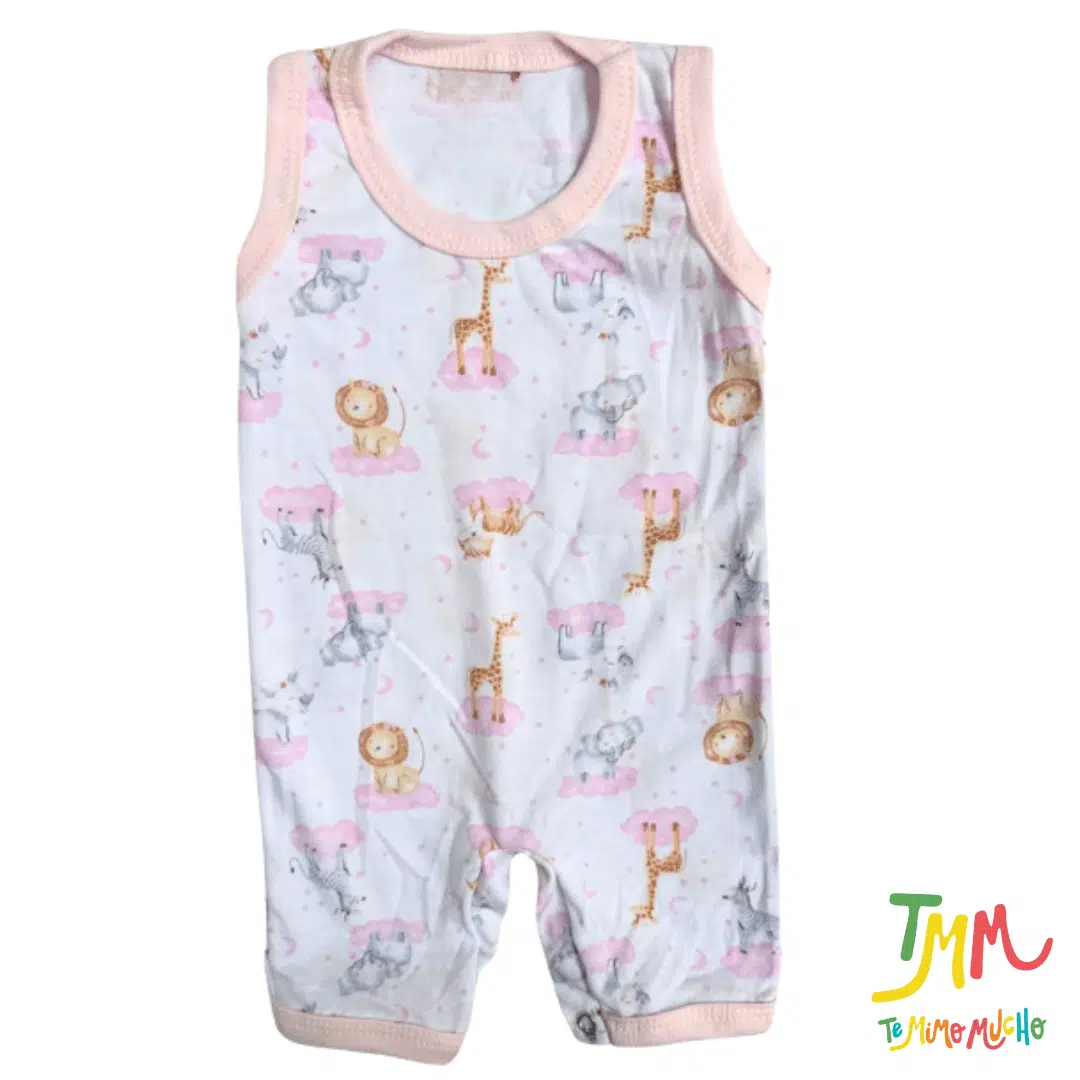 Enterito Musculosa Leon y Jirafa Rosa - Image 2