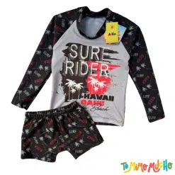 Conjunto UV 50+ nene Negro