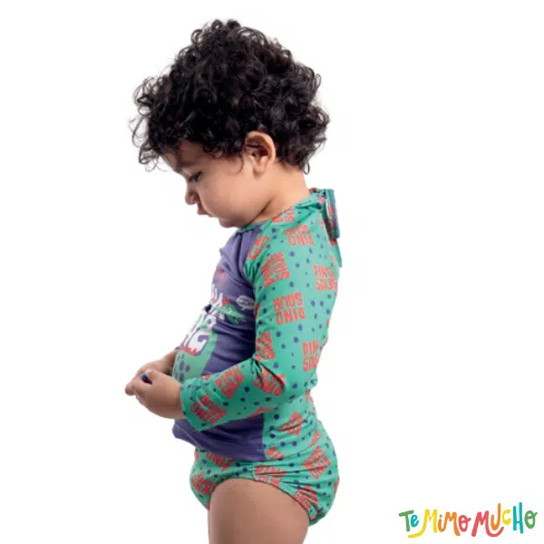 Conjunto malla UV+50 dino Rojo - Image 7