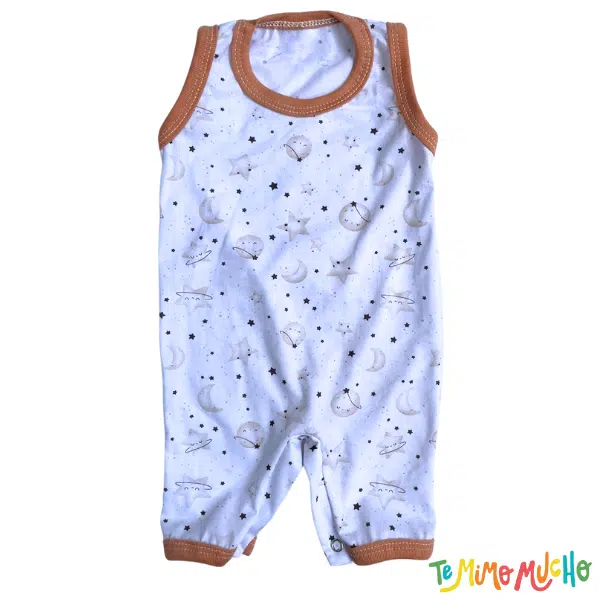 Enterito Musculosa Estrellas Marron - Image 2