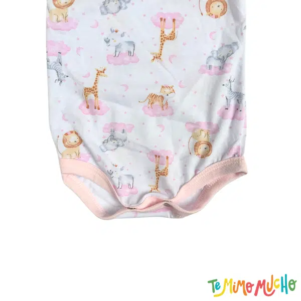 Body Musculosa leon y jirafa rosa - Image 3