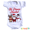 Body de Navidad Papa Noel Blanco