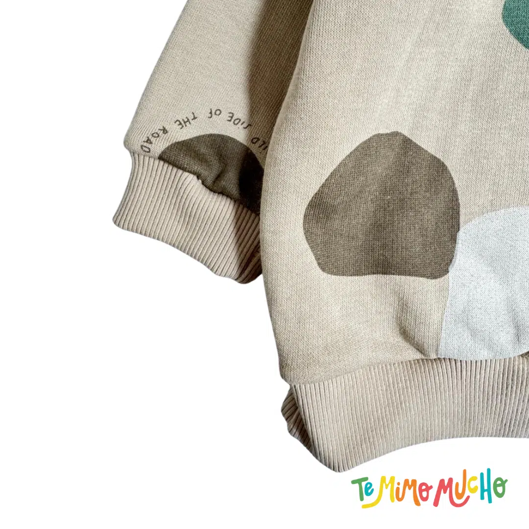 Buzo Frizado camuflado marron - Image 4