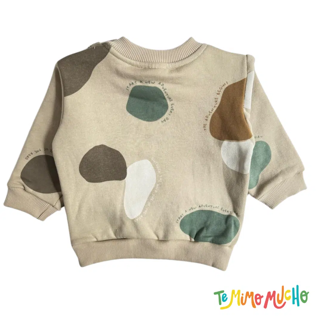 Buzo Frizado camuflado marron - Image 3