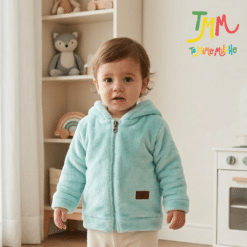 Campera Plush Verde Big Bay