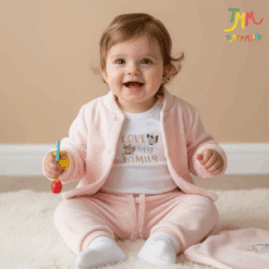 Set 3 piezas plush + peluche rosa