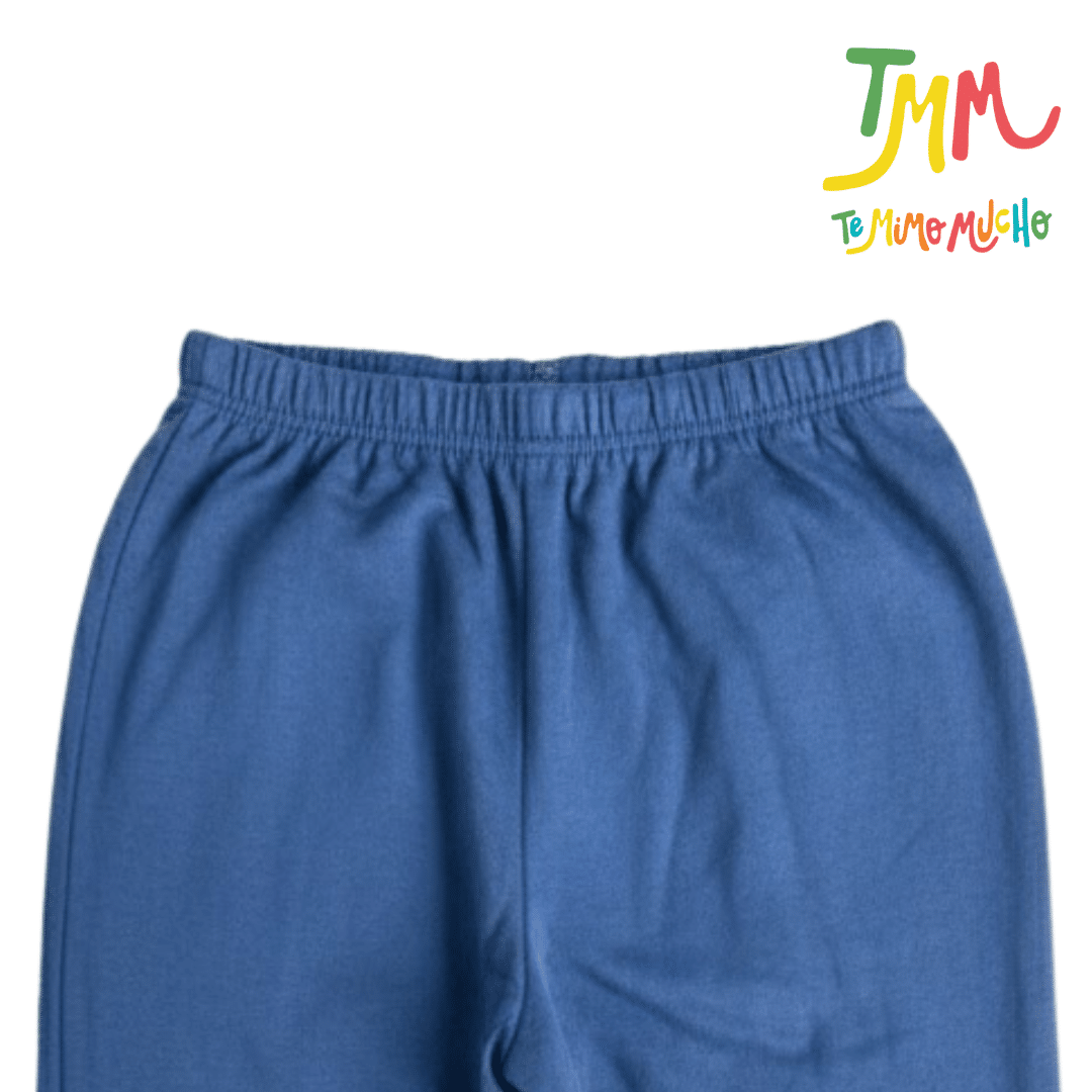 Jogin rustico liviano sin friza azul SIN BOLSILLOS - Image 4