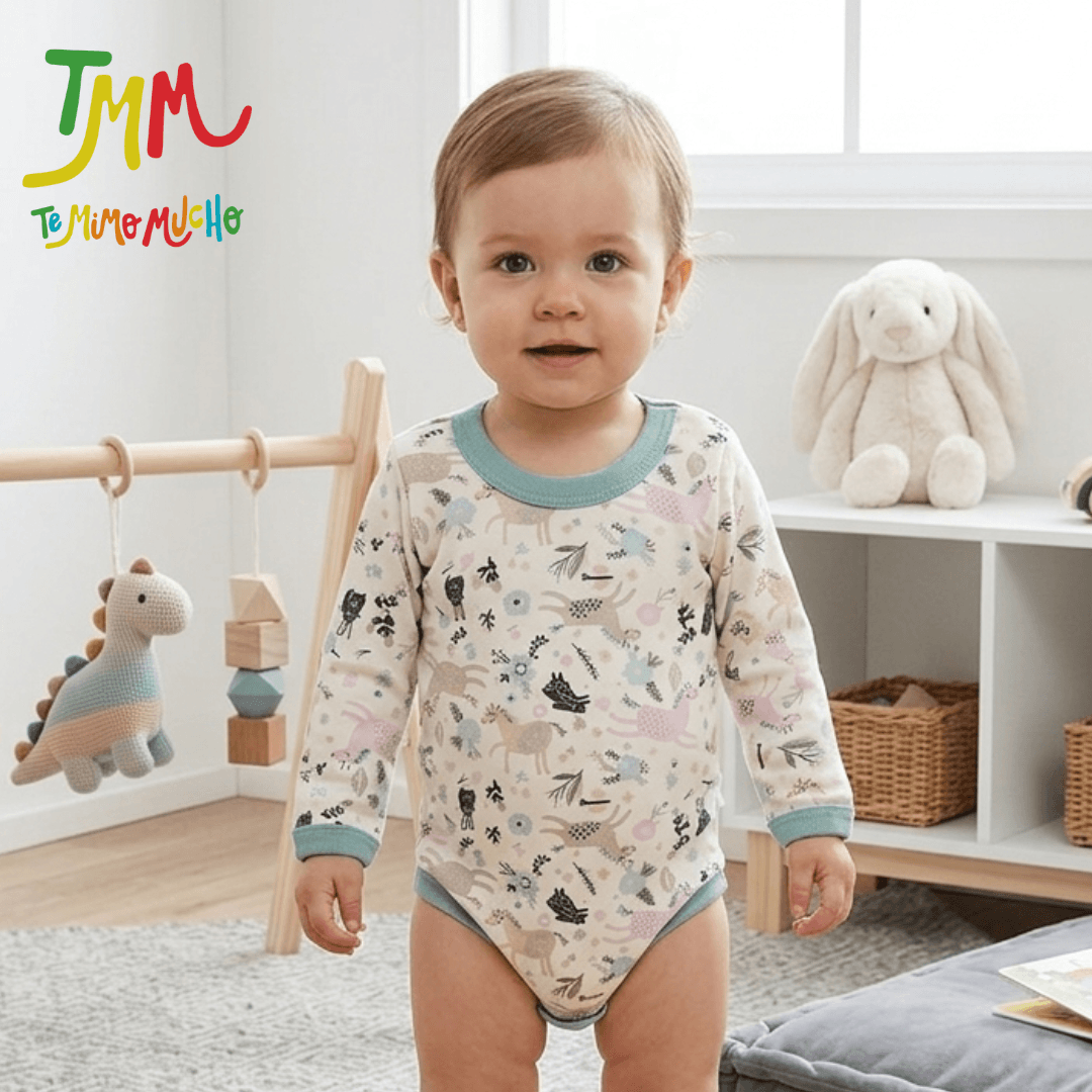 Body manga larga Unicornio