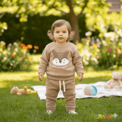 Conjunto buzo y babucha plush bizon