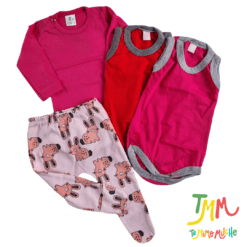 Set  3 A 6 MESES BEBA   3 PRENDAS art 125