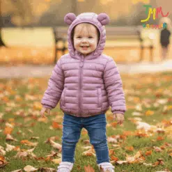 Campera importada color UVA IMPORTADA con orejitas