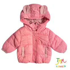 Campera importada ROSA con orejitas