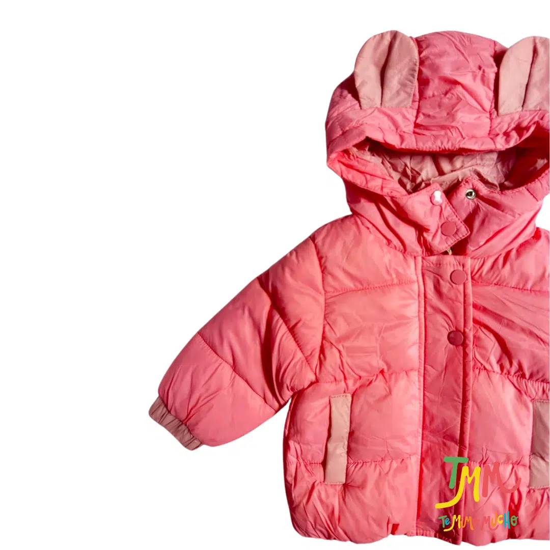 Campera importada ROSA con orejitas - Image 3