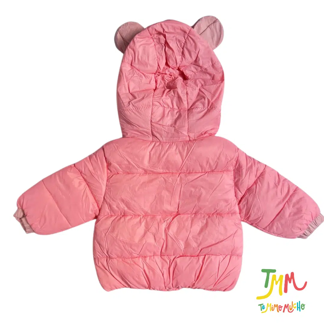 Campera importada ROSA con orejitas - Image 2