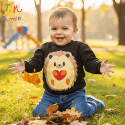 Buzo friza puercoespin negro