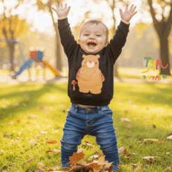 Buzo friza oso negro