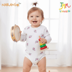 Body Naranjo Bosque Flores