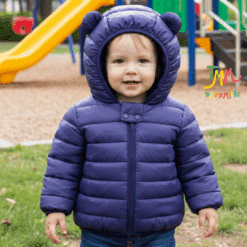 Campera Importada AZUL MARINO Orejitas