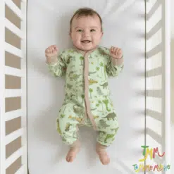 Enterito largo dino verde