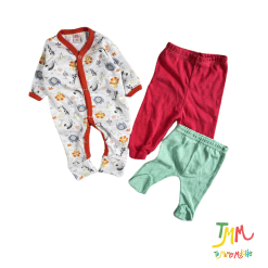 Set de TALLE 0 meses 3 PRENDAS art 180