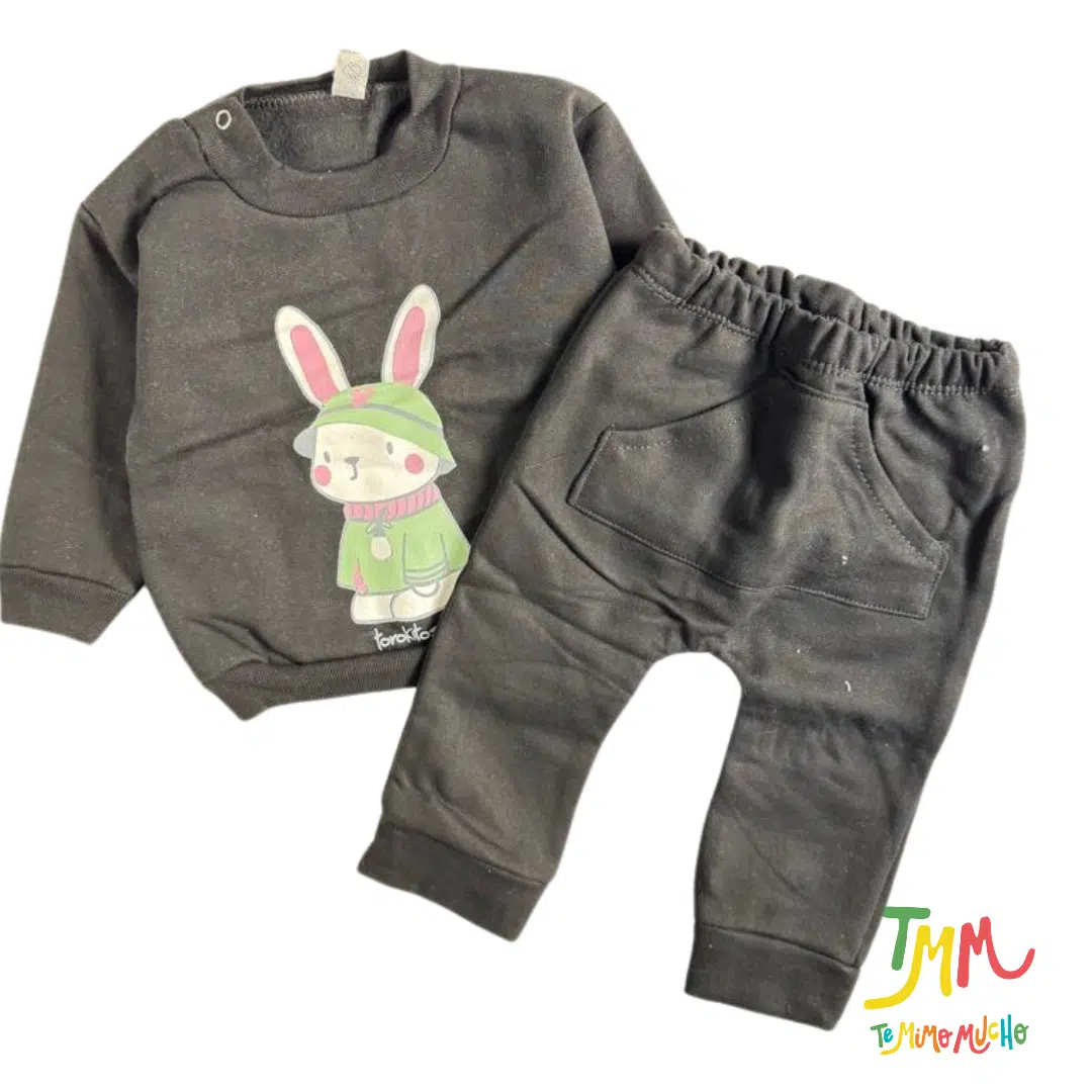 Conjunto de FRIZA conejo nena