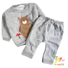 Conjunto de FRIZA oso gris