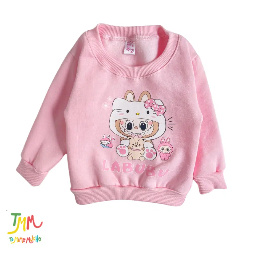 Conjunto de FRIZA LABUBU Rosa - Image 2