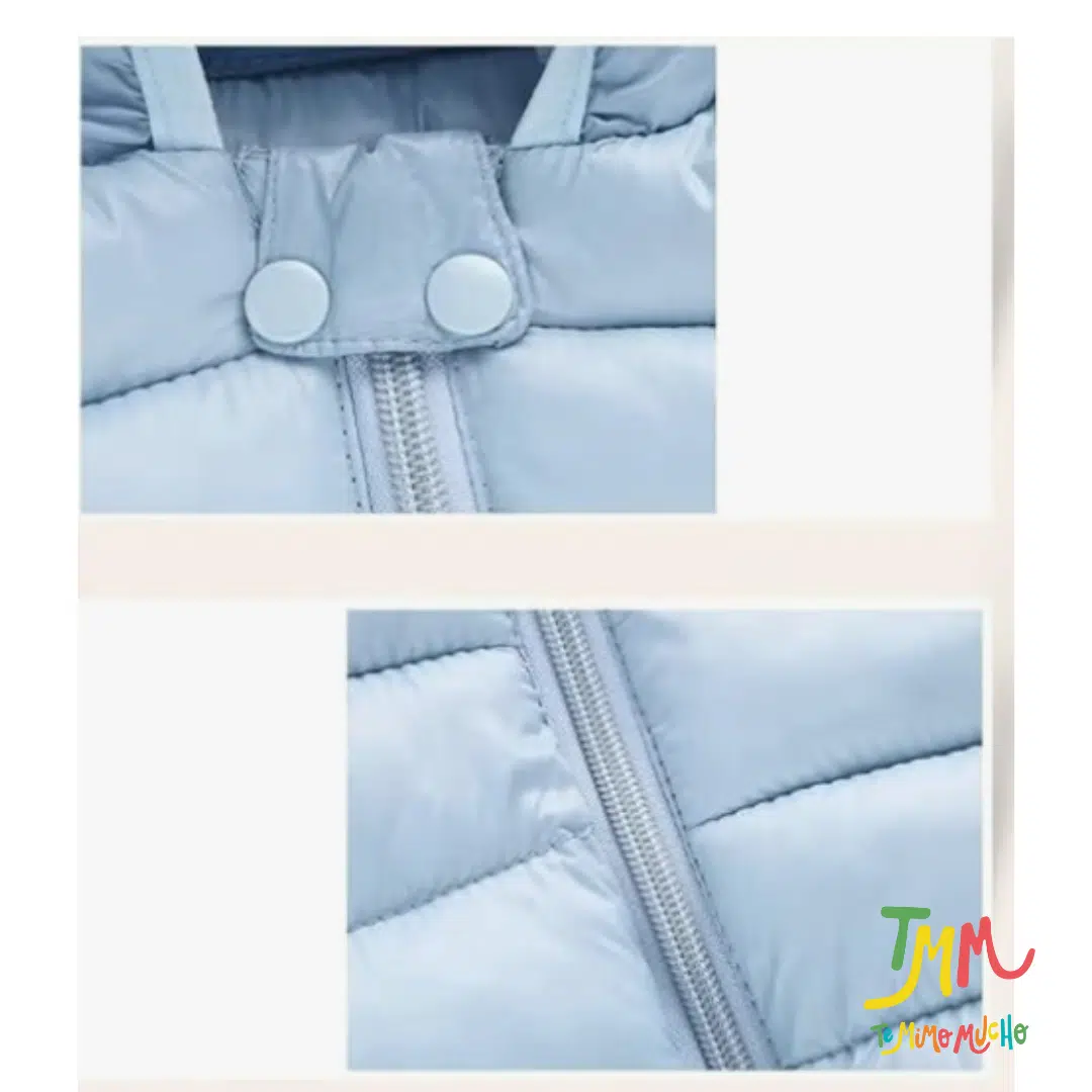 Campera importada CELESTE orejitas - Image 4