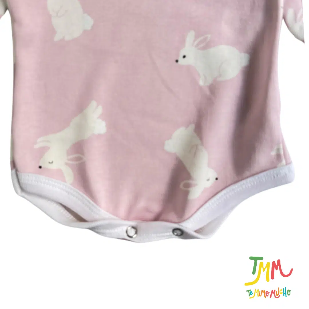 Body manga larga jonejito fondo rosa - Image 2