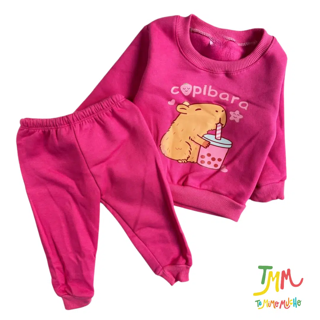 Conjunto de FRIZA capibara fucsia - Image 2