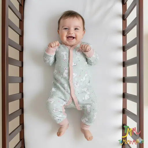 Enterito largo conejitos verde y rosa