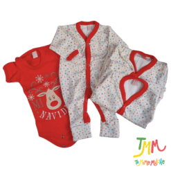 Set TALLE 0 A 3 MESES - 4 PRENDAS BEBA  art 284