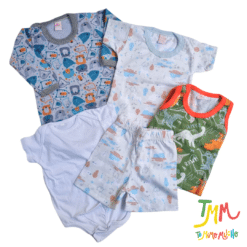 Set TALLE 6 A 9 MESES -  5 PRENDAS NENE art 270