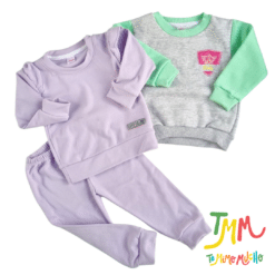 Set TALLE 9 A 12 MESES - 3 PRENDAS NENA  art 258