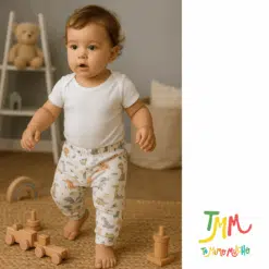 Pantaloncito Dino rosa