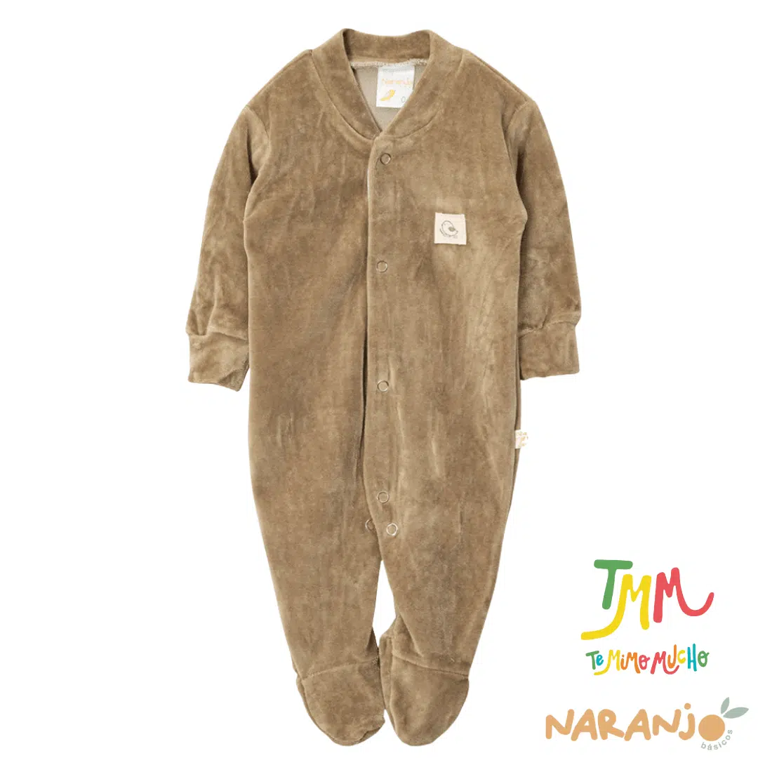 Enterito Dormilon Liso PLUSH Cemento - Image 2