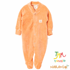 Enterito Dormilon Liso PLUSH Salmon