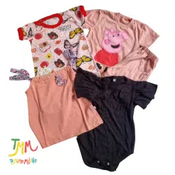 Set TALLE 3 - 12 MESES 4 PRENDAS NENA art 266