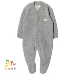 Enterito dormilon  liso PLUSH gris