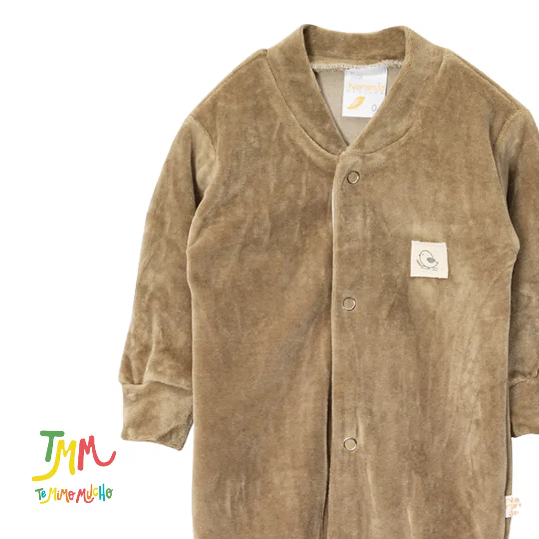 Enterito Dormilon Liso PLUSH Cemento - Image 3