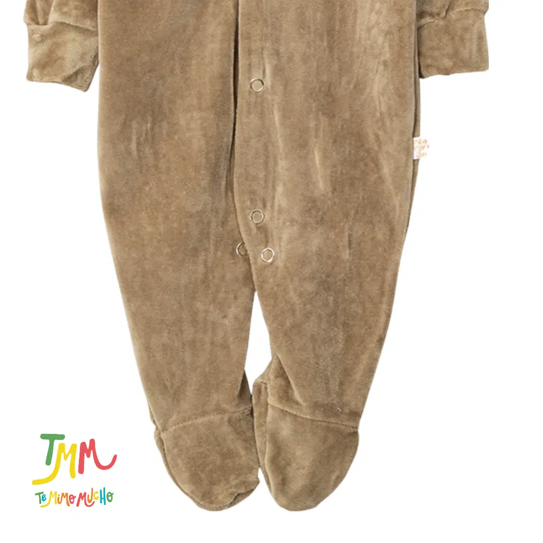 Enterito Dormilon Liso PLUSH Cemento - Image 4