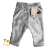 Pantalon de plush forrado de peluche gris
