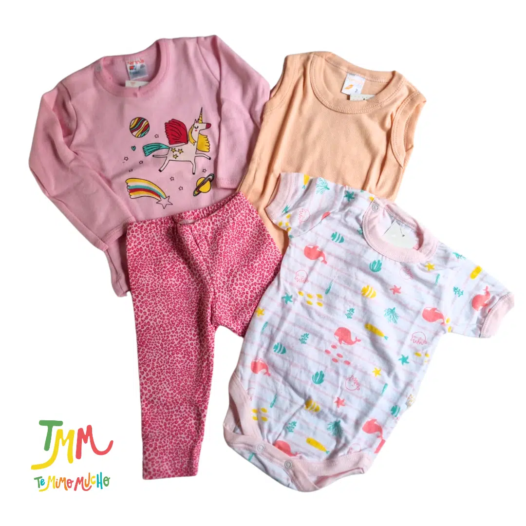 Set TALLE 2 -  3 PRENDAS NENA art 273