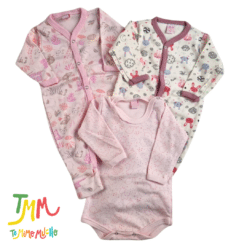 Set TALLE 1- 3 PRENDAS BEBA art 300