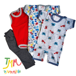 Set TALLE 0- 5 PRENDAS NENE   art 296