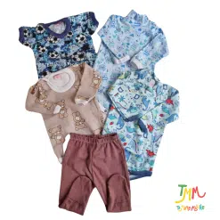 Set TALLE 0- 5 PRENDAS NENE   art 296