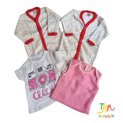 Set TALLE 1- 4 PRENDAS NENA   art 300