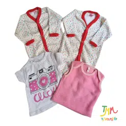 Set TALLE 1- 4 PRENDAS NENA   art 300