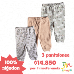 Set 3 Pantaloncitos de algodon nena